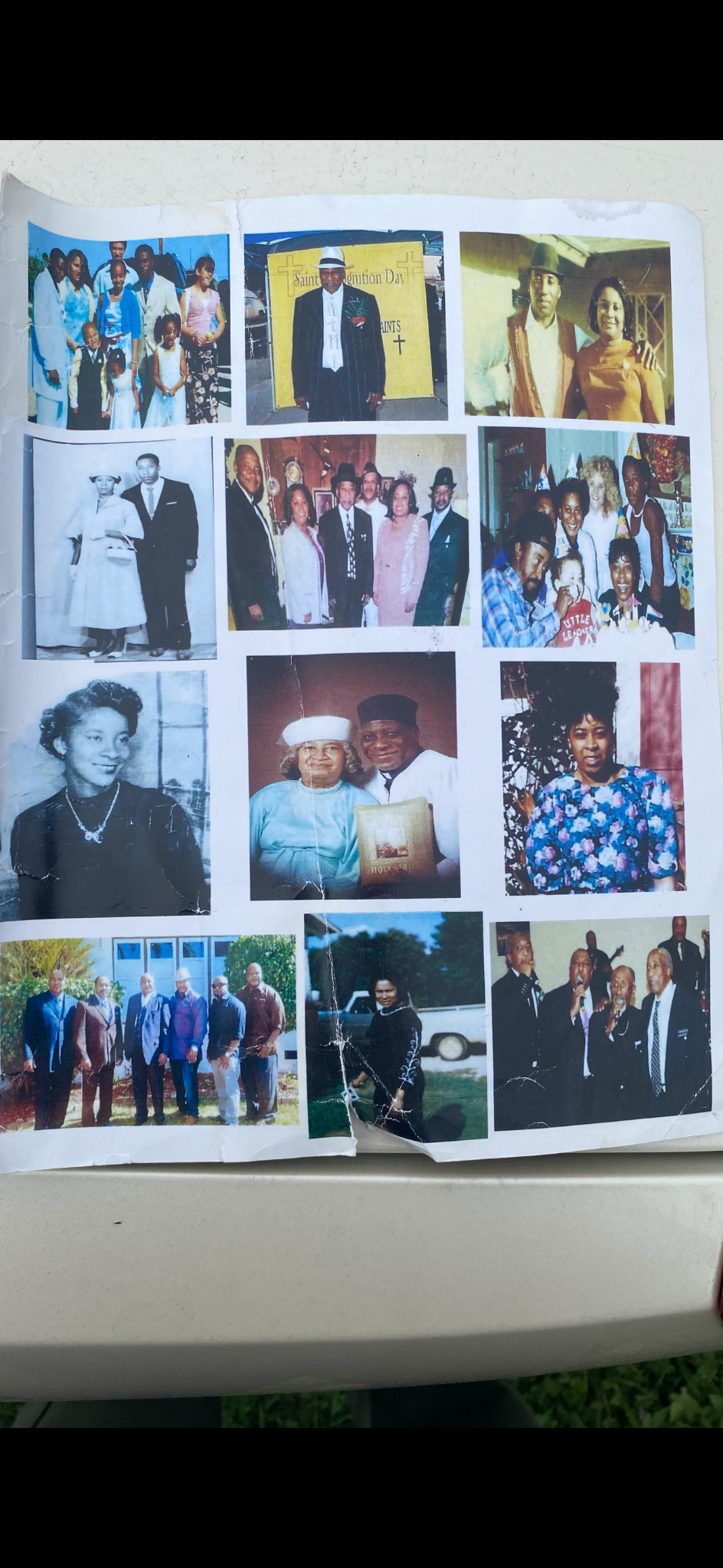 Greater Hope church history photo album